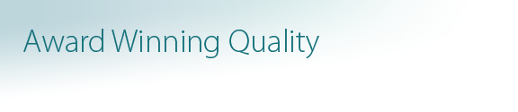 award winning quality