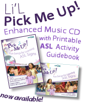 Li'L Pick Me Up! Enhanced Music CD and Printable Activity Guidebook